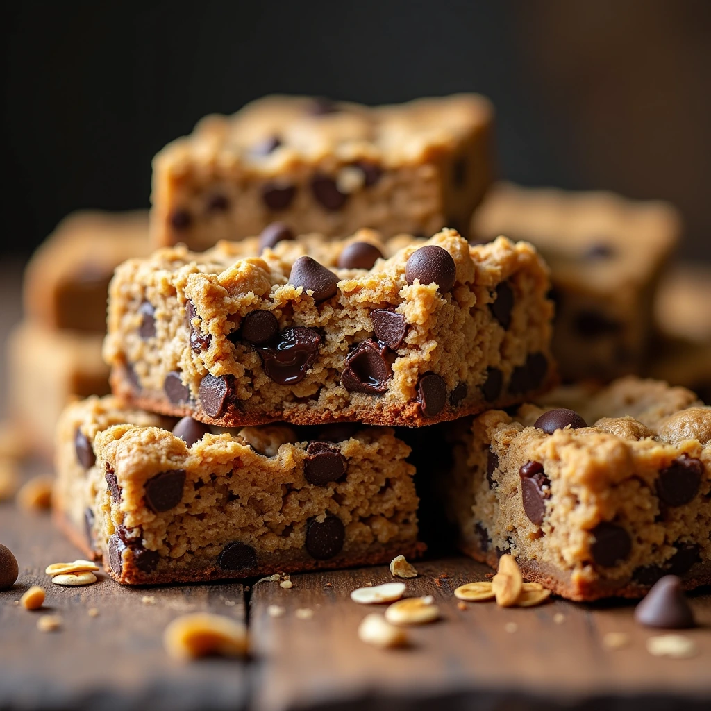 Chocolate Chip Oatmeal Bars