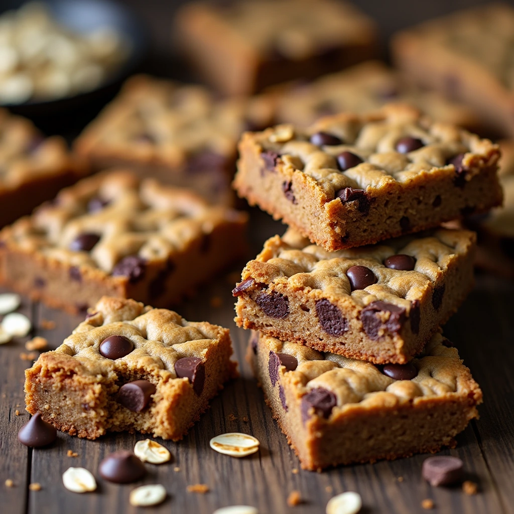Chocolate Chip Oatmeal Bars